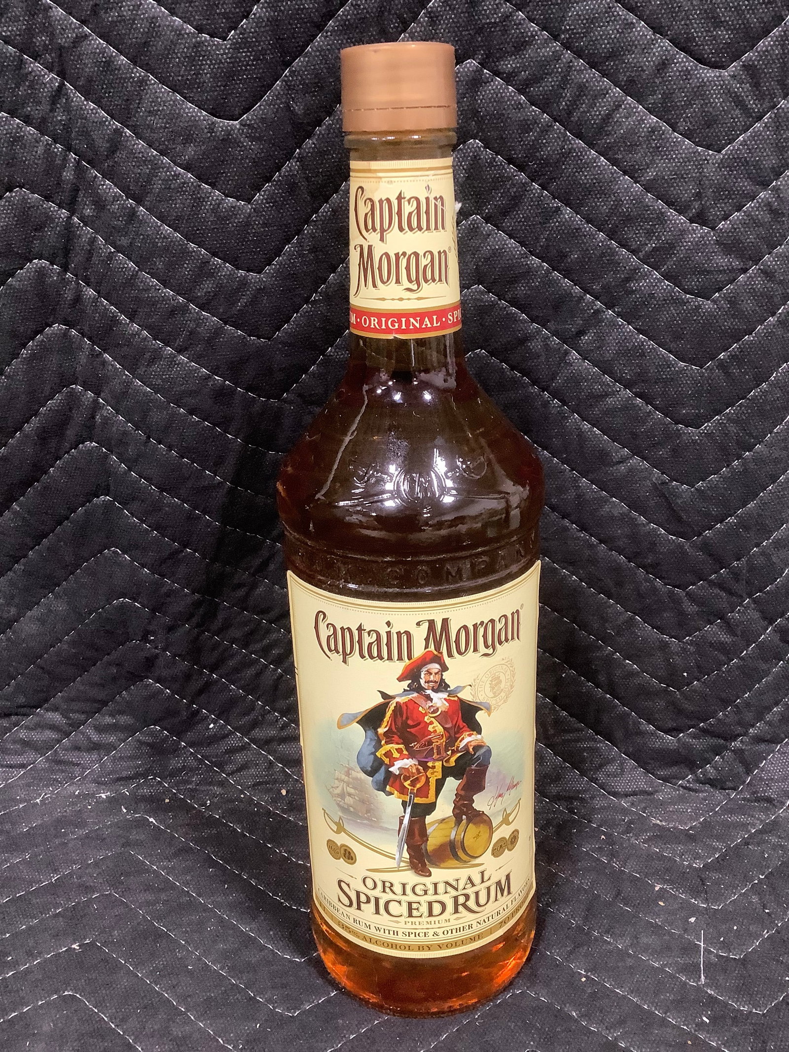 Captain Morgan spiced rum(1L, unopened) (1 of 1)