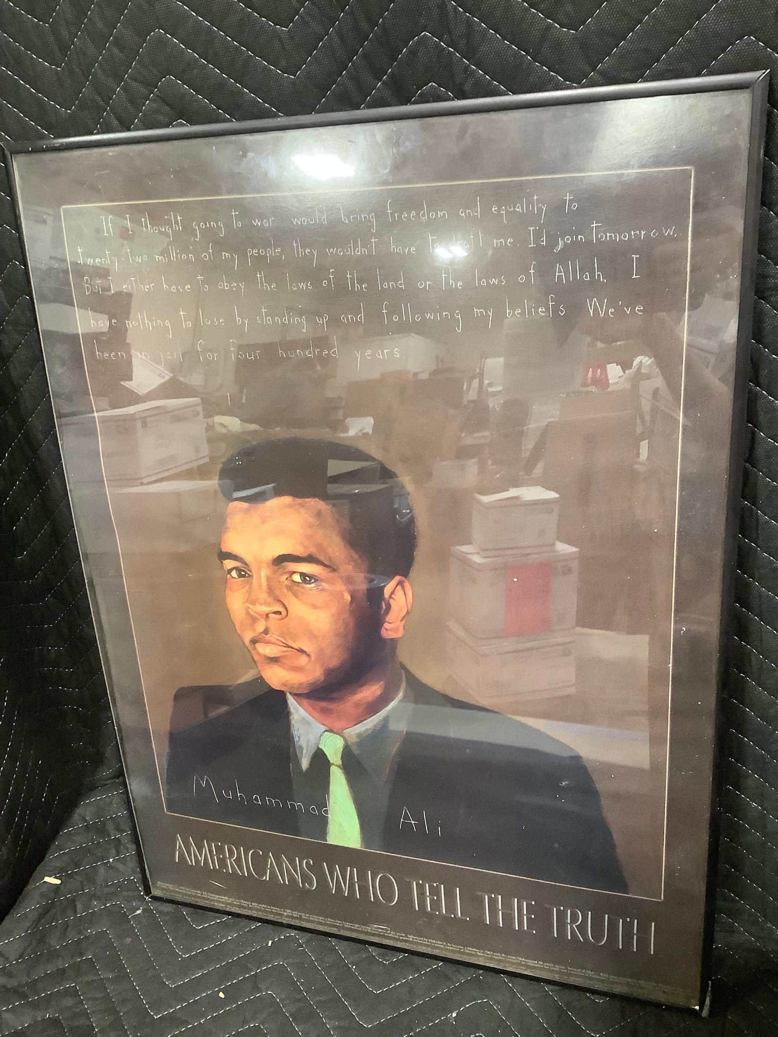Americans Who Tell the Truth Muhammad Ali Print (18.5inx24.5in): Americans Who Tell the Truth Muhammad Ali Print (18.5inx24.5in)