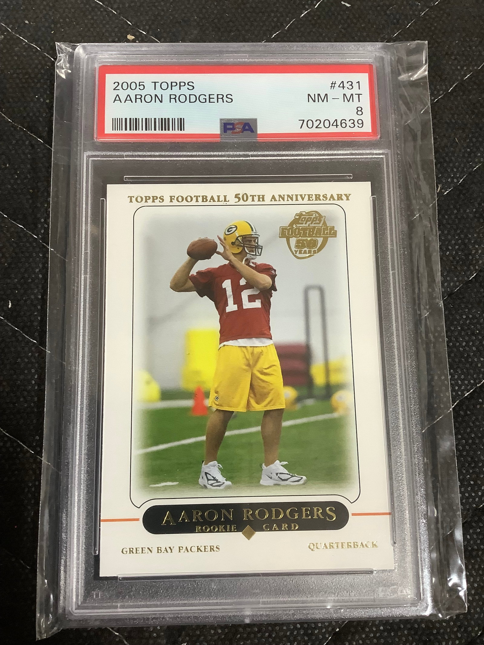 2005 Topps Aaron Rodgers Graded Cards: 2005 Topps Aaron Rodgers Graded Cards