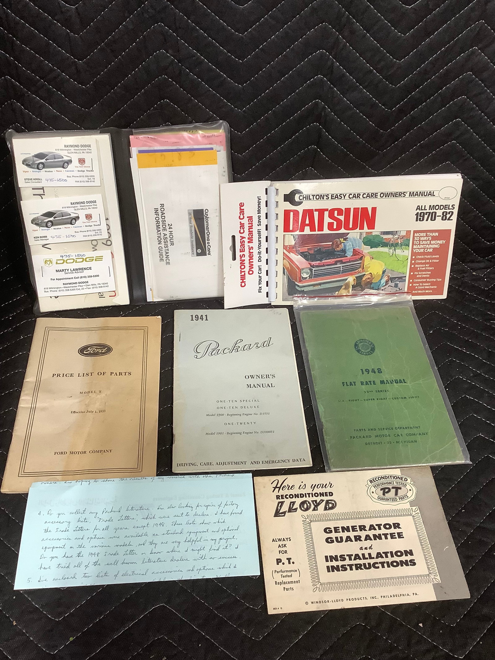 Vintage Books/Catalogs - Packard, etc (1 of 1)
