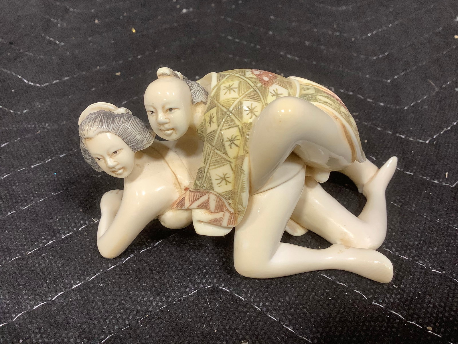 Carved Bone Adult Figure (1 of 1)