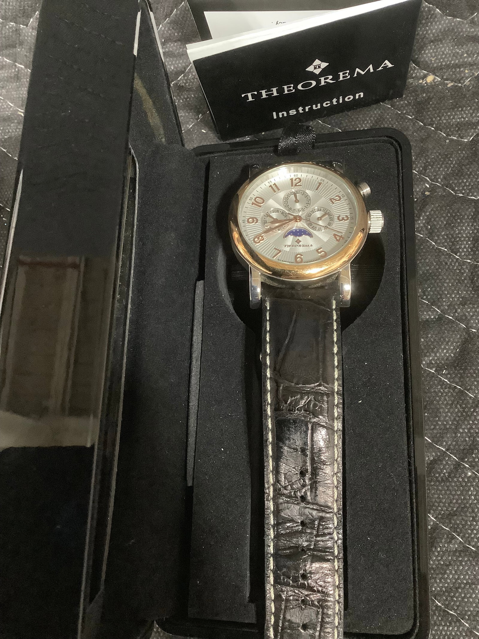 Theorema Watch in Case: Theorema Watch in Case