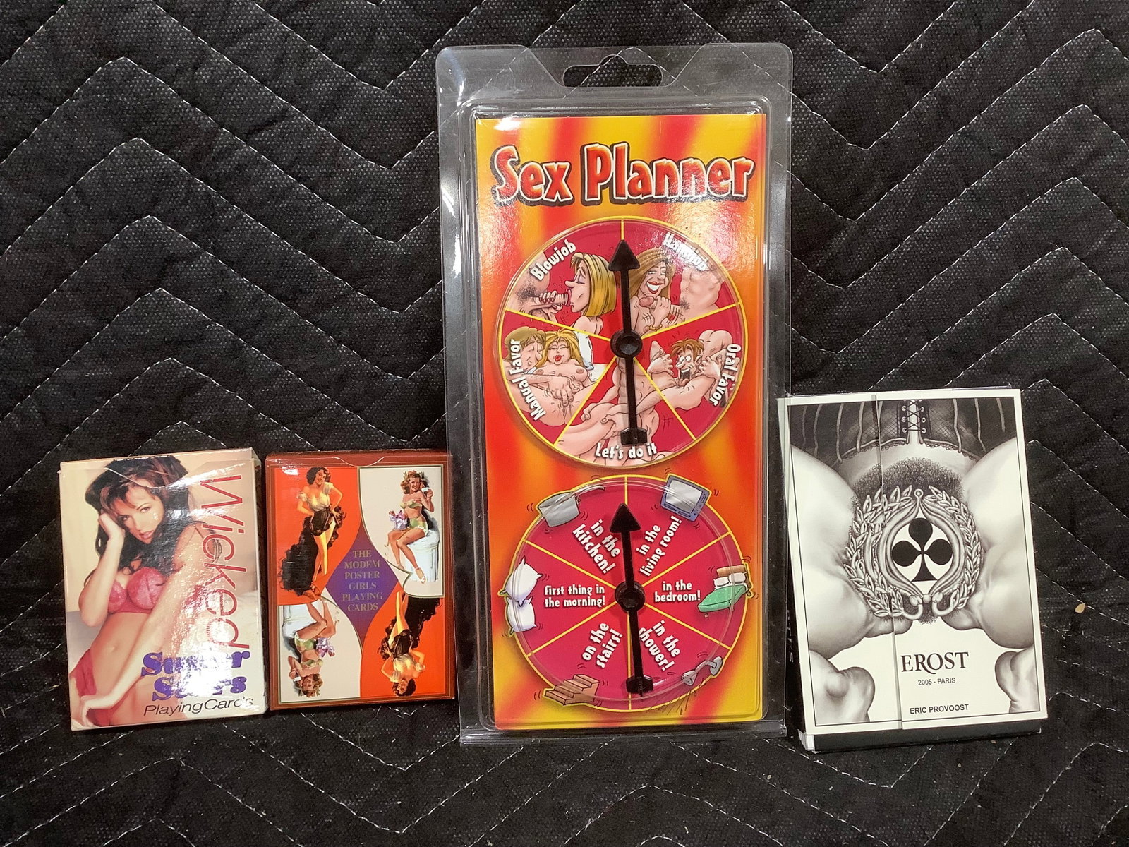 Sex Planner, Erotic Playing Cards (1 of 1)