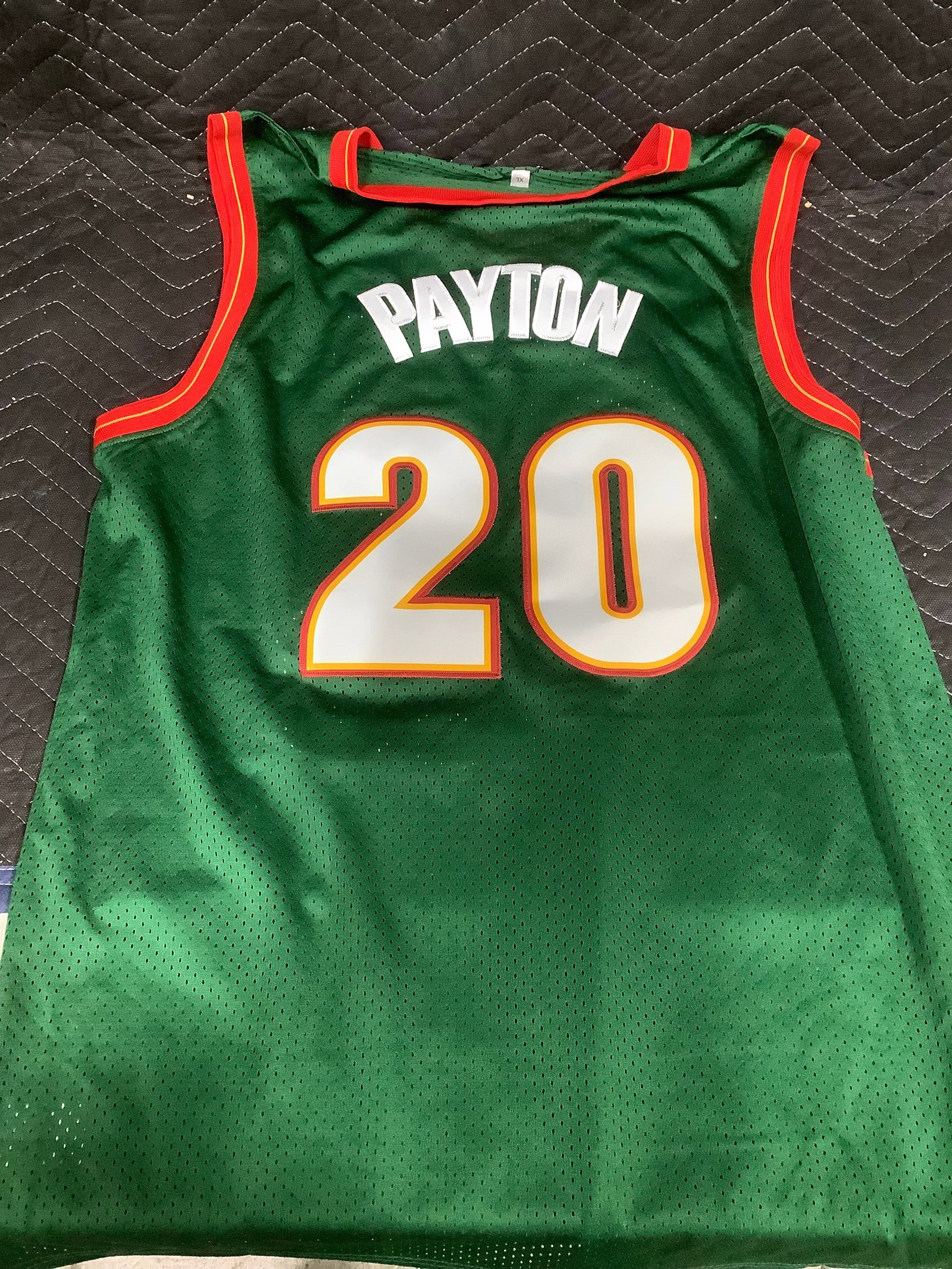 Seattle Supersonics Gary Payton number 20 jersey(XL): Seattle Supersonics Gary Payton number 20 jersey(XL)