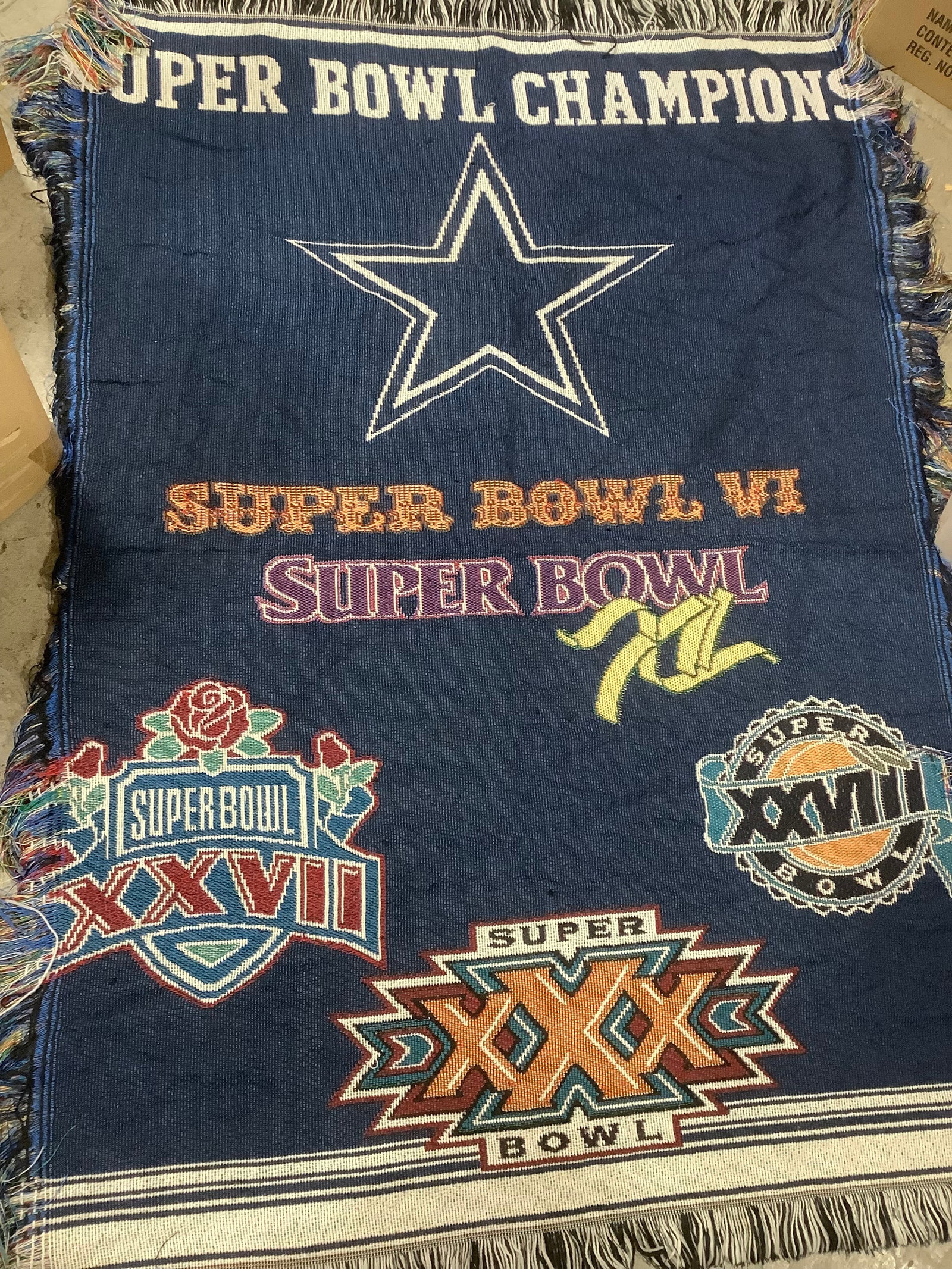 Superbowl Champions blanket(40.5inx56in): Superbowl Champions blanket(40.5inx56in)