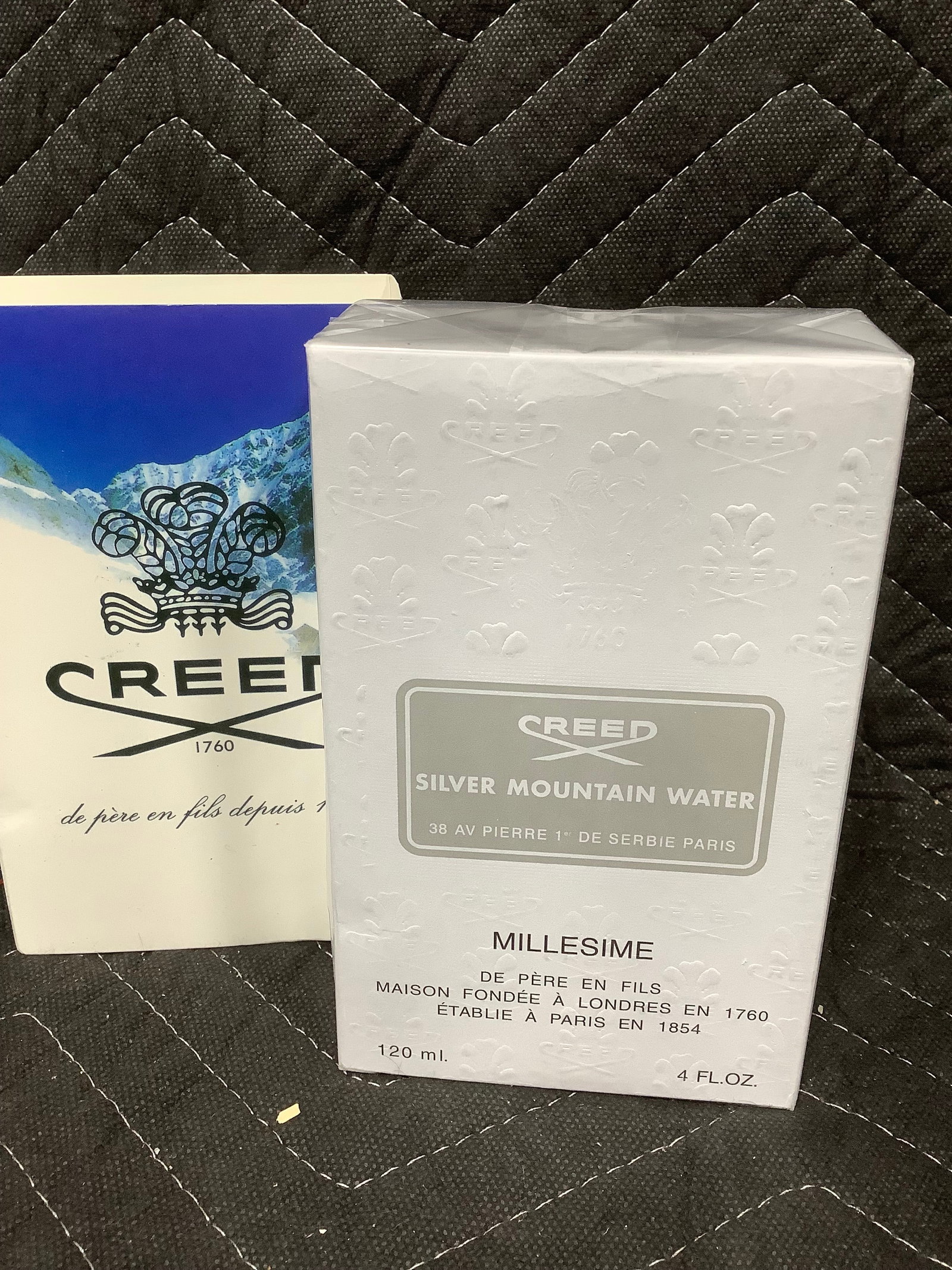 Creed Silver Mountain Water eau de parfum*sealed, 4fl.oz.*: Creed Silver Mountain Water eau de parfum*sealed, 4fl.oz.*