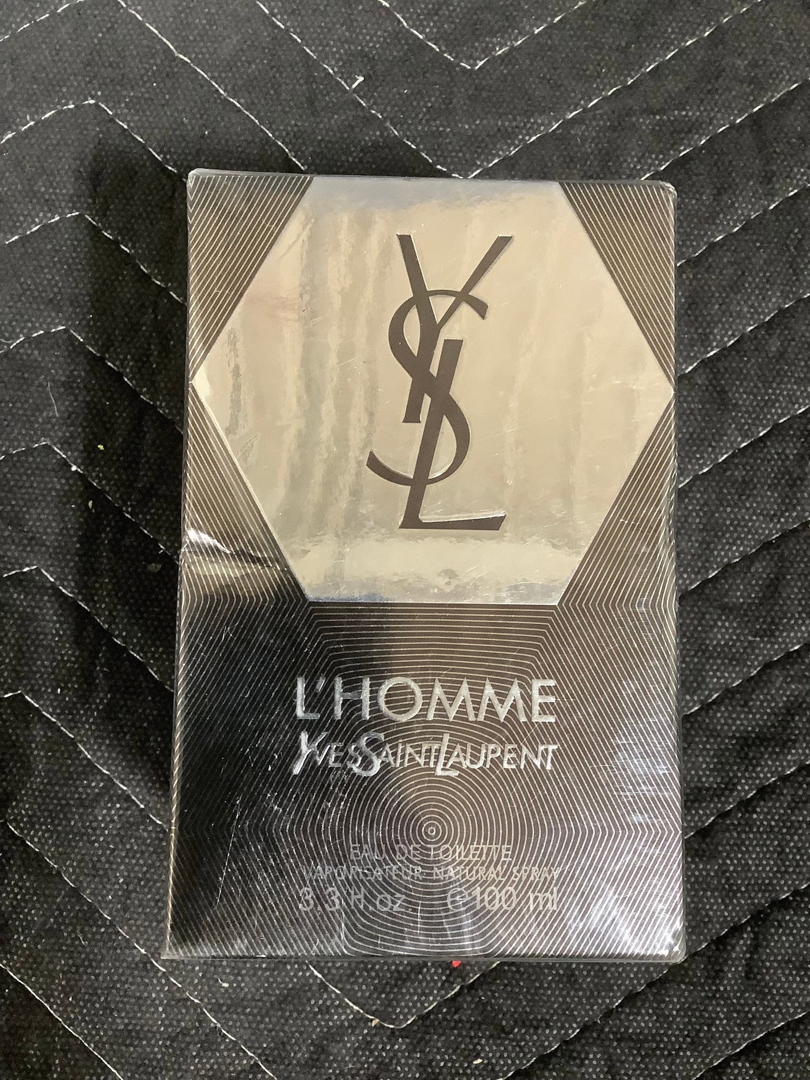 L'Homme Yves Saint Laurent eau de toilette spray*sealed, 3.3fl.oz.*: L'Homme Yves Saint Laurent eau de toilette spray*sealed, 3.3fl.oz.*