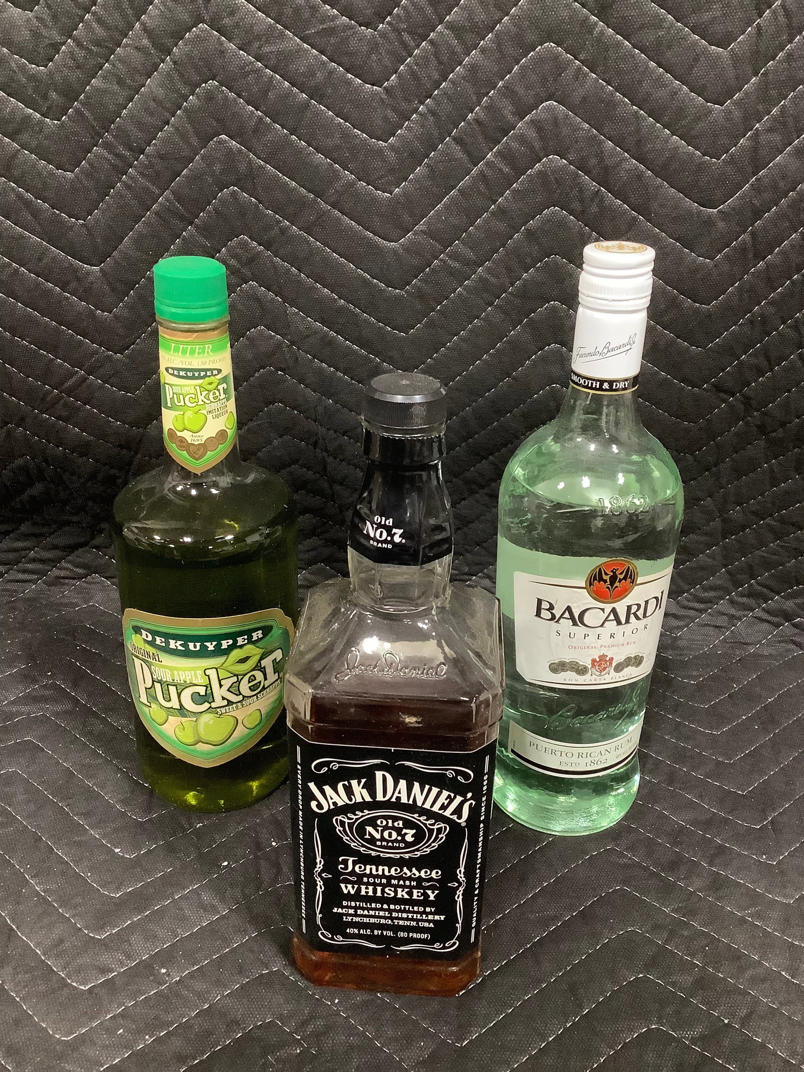 Various alcohol(different amoounts in each-Bacardi, Jack Daniels,etc.) (1 of 1)