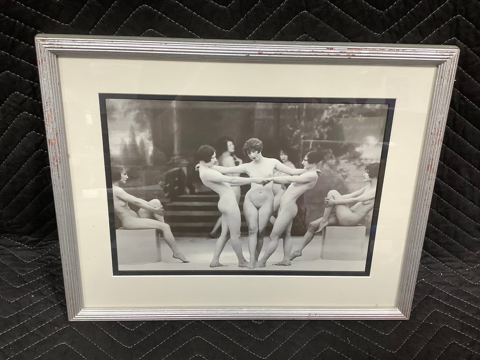 Vintage framed Unforgotten artwork by Arthur Scott(14inx18in) (1 of 1)