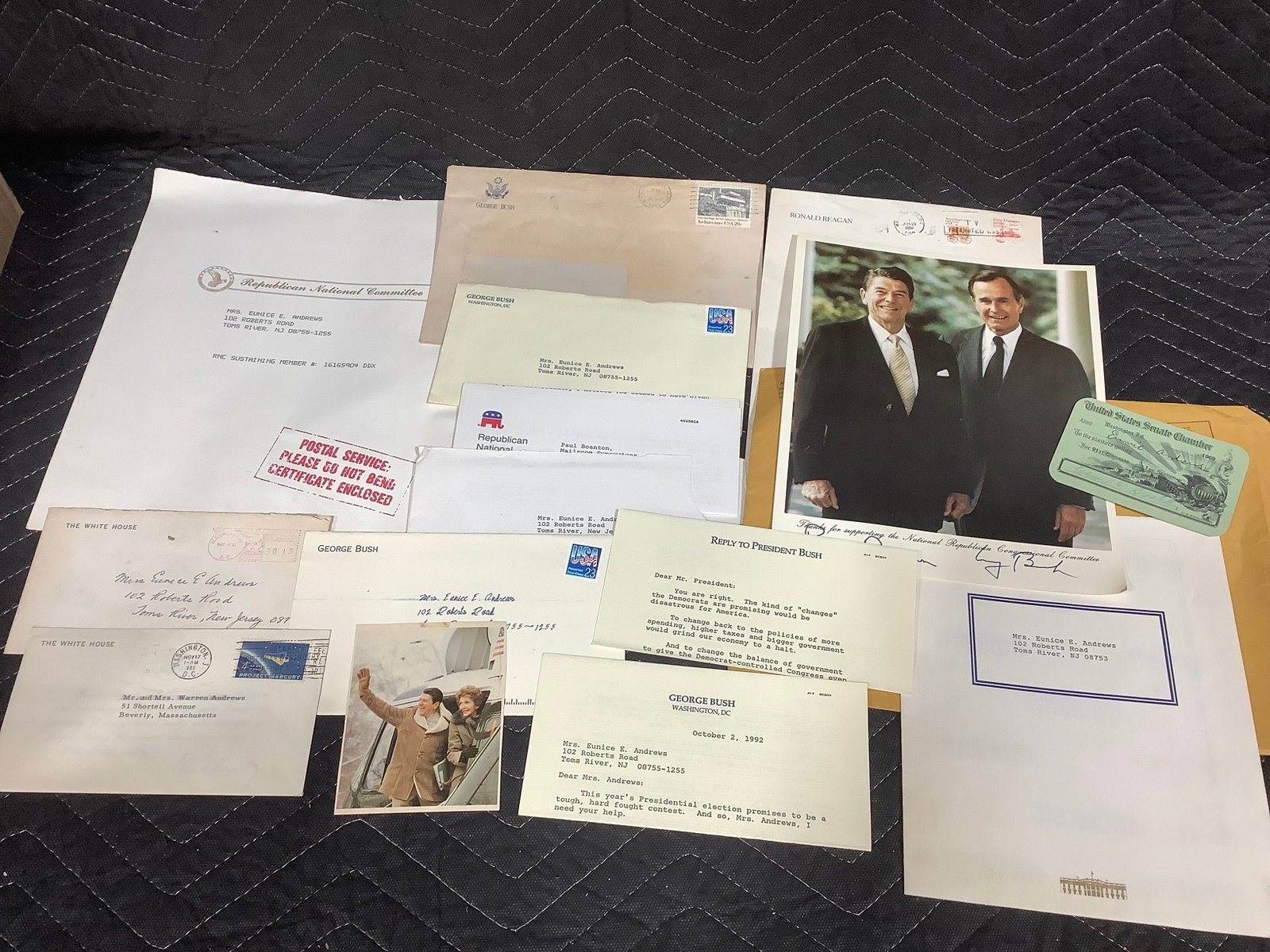 Vintage presidential ephemera (1 of 1)