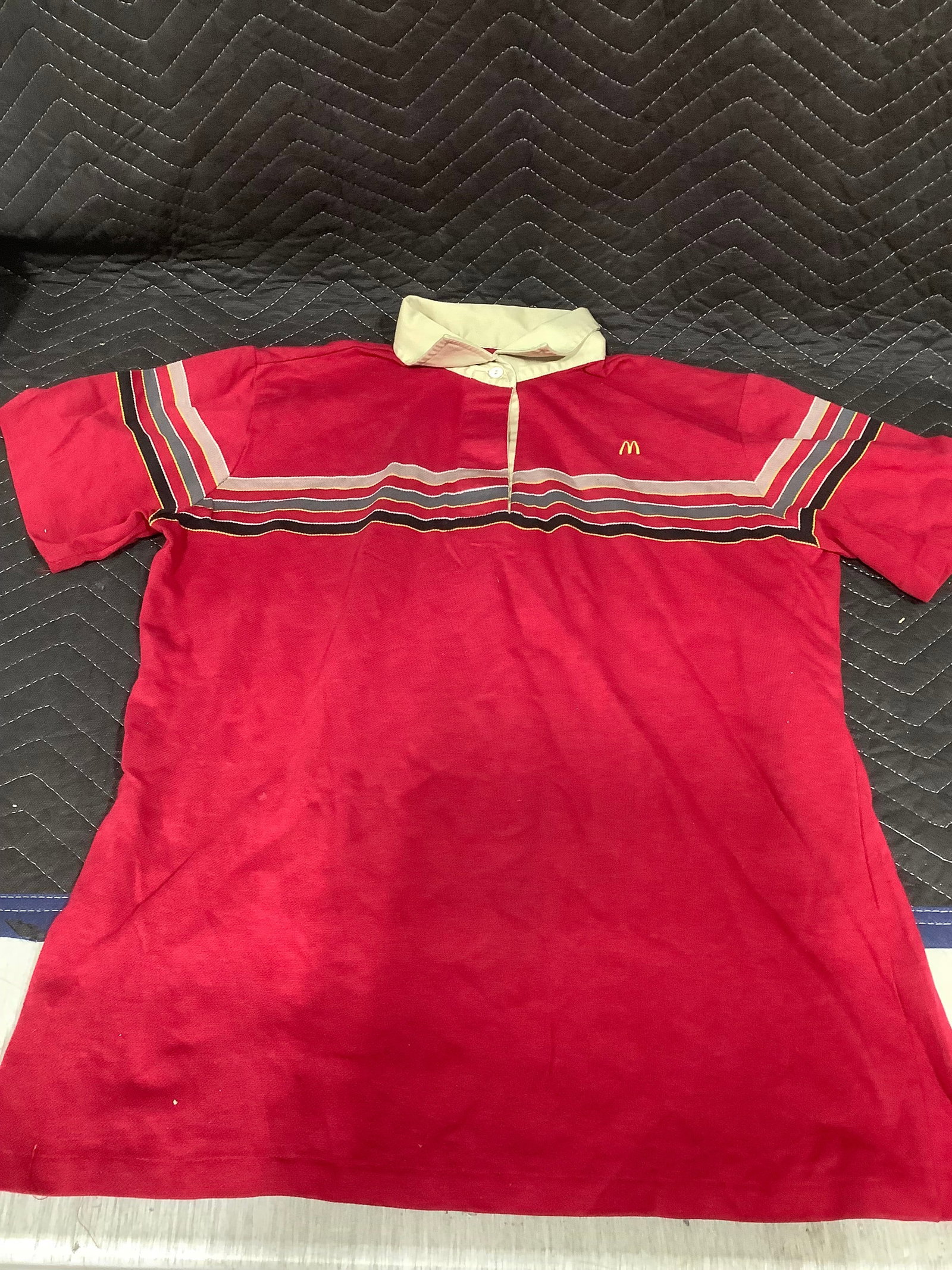 McDonalds vintage uniform polo: McDonalds vintage uniform polo