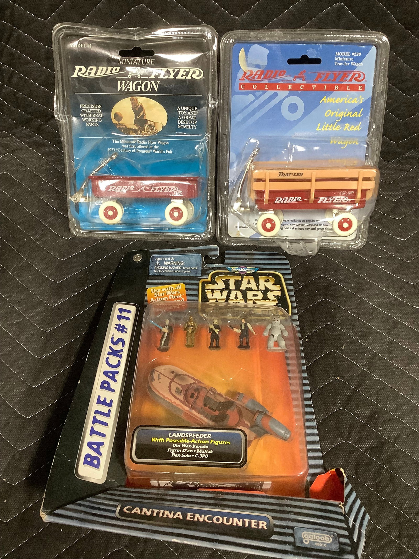 Various Wagon Collectibles, and Star Wars Collectible Figures *new in boxes*: Various Wagon Collectibles, and Star Wars Collectible Figures *new in boxes*