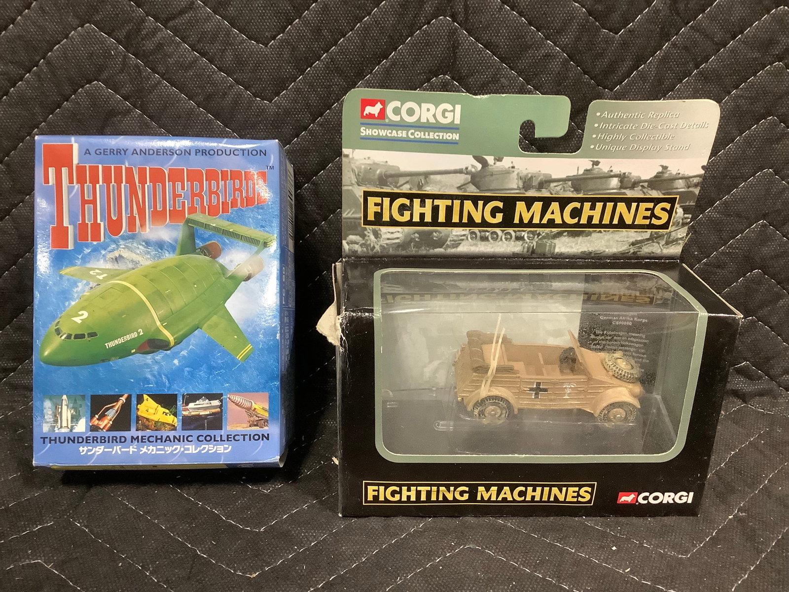 Thunderbirds Model Kit, and Corgi Fighting Machines Diecast Model *new in box* (1 of 1)