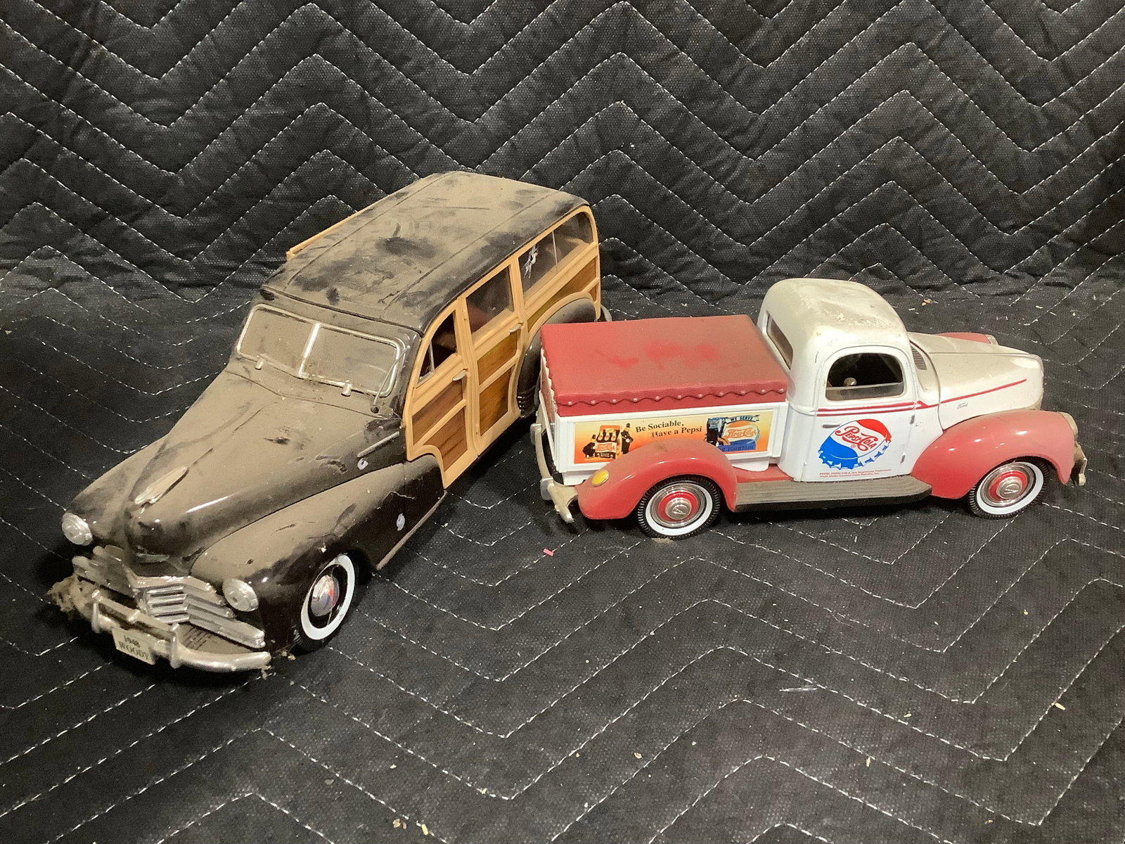 Vintage Diecast Models (1948 Chevy Fleetmaster, 1940 Pepsi-Cola Car) (1 of 1)