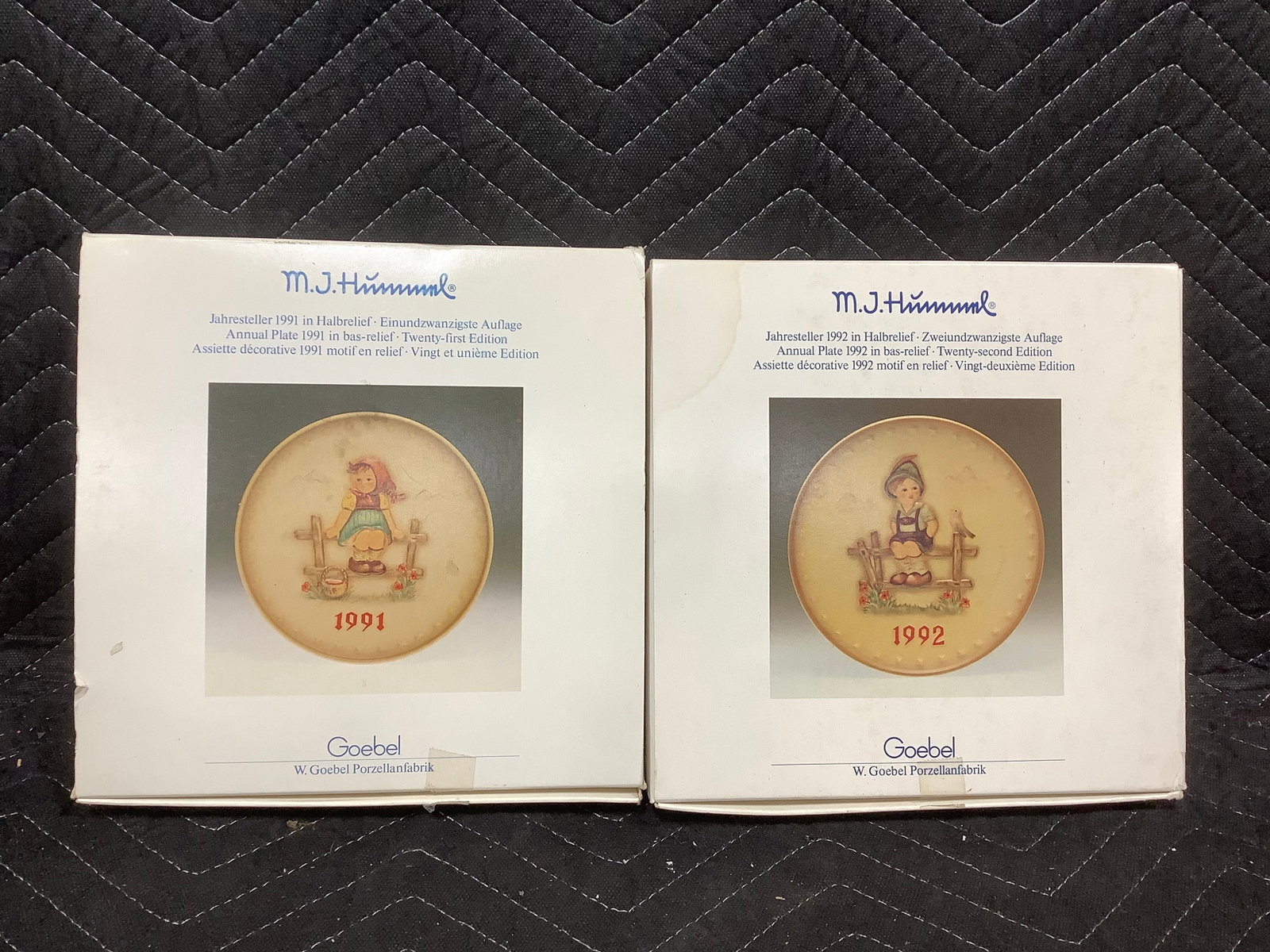 Vintage Collectible Goebel Plates *in boxes* (1 of 1)