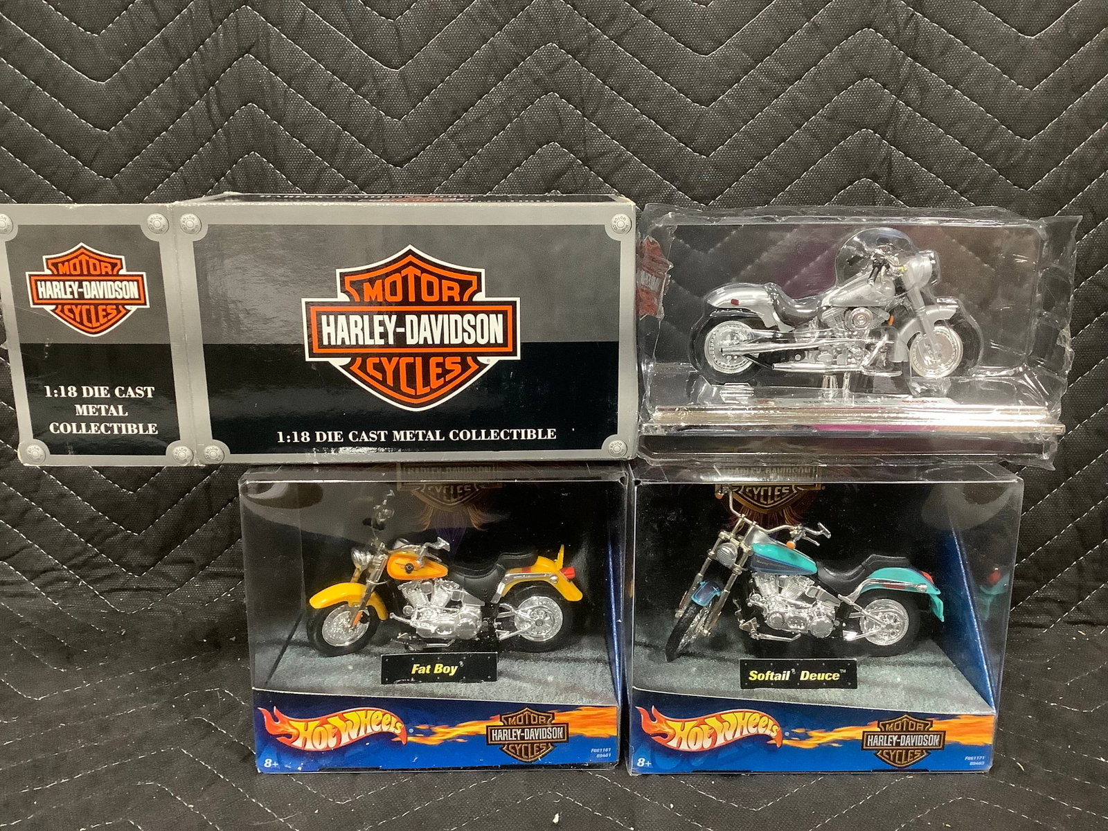 Various Motorcycle Diecast Collectibles - Hot Wheels, Harley Davidson *new in boxes*: Various Motorcycle Diecast Collectibles - Hot Wheels, Harley Davidson *new in boxes*