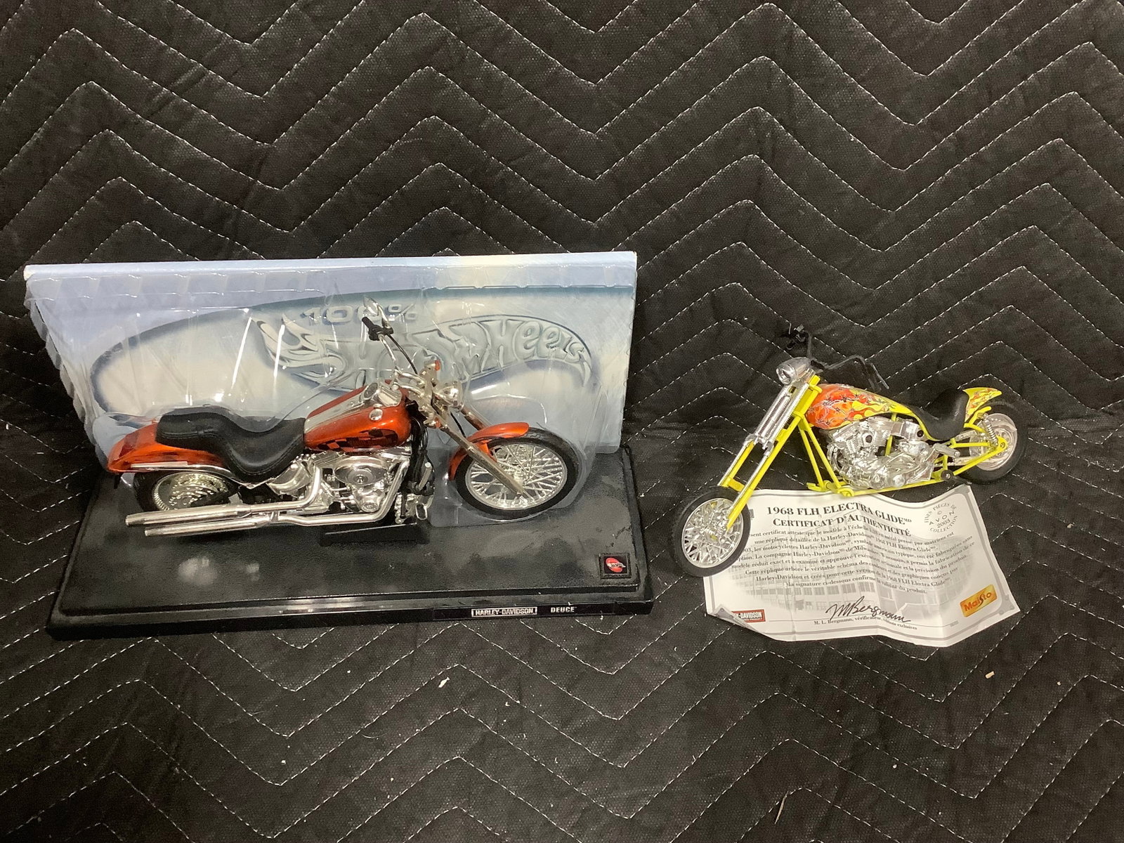 Various Motorcycle Diecast Collectibles - Harley Davidson, etc (1 of 1)