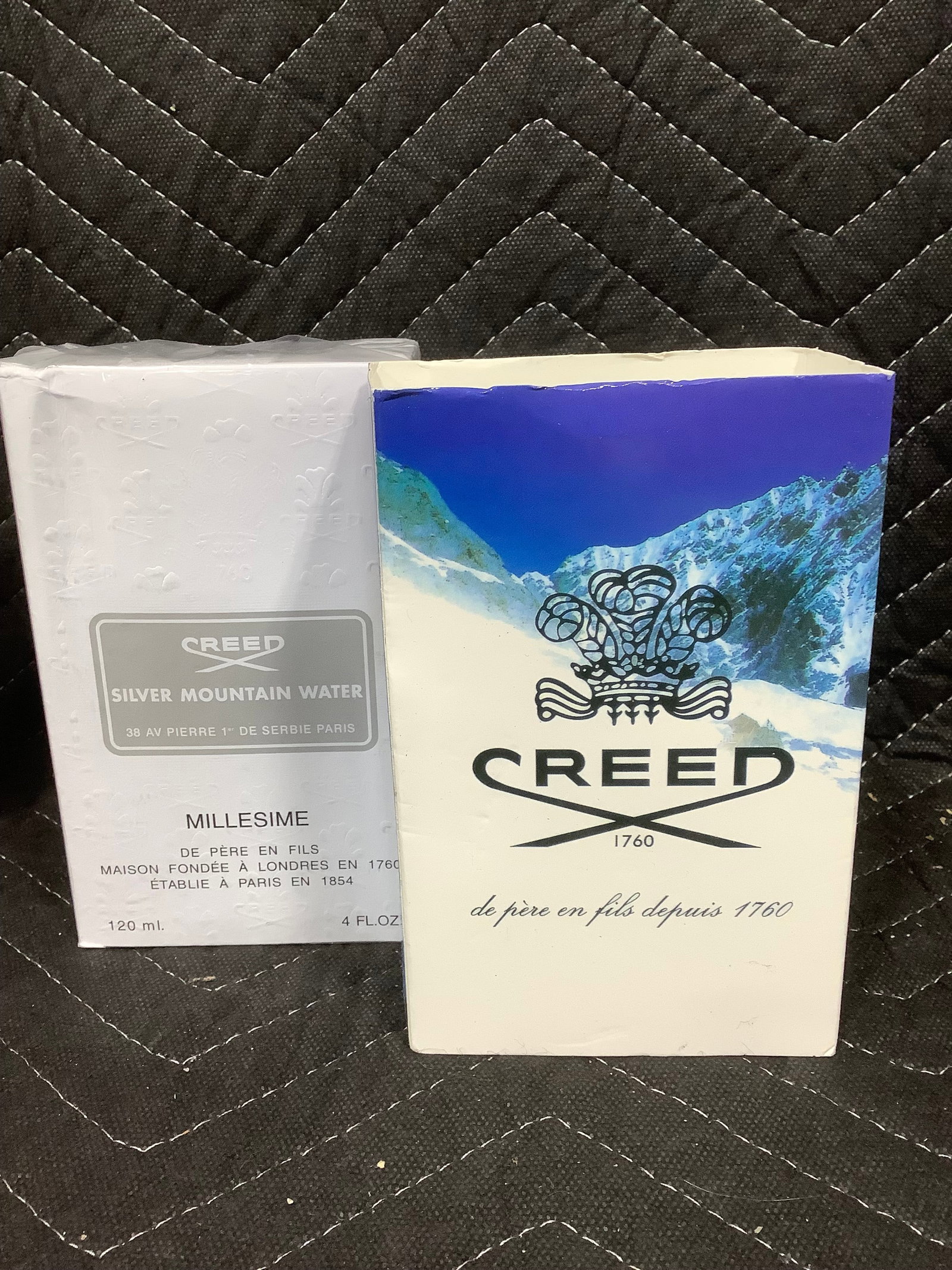 Creed Silver Mountain Water Cologne Spray (4 Fl Oz) *sealed*: Creed Silver Mountain Water Cologne Spray (4 Fl Oz) *sealed*