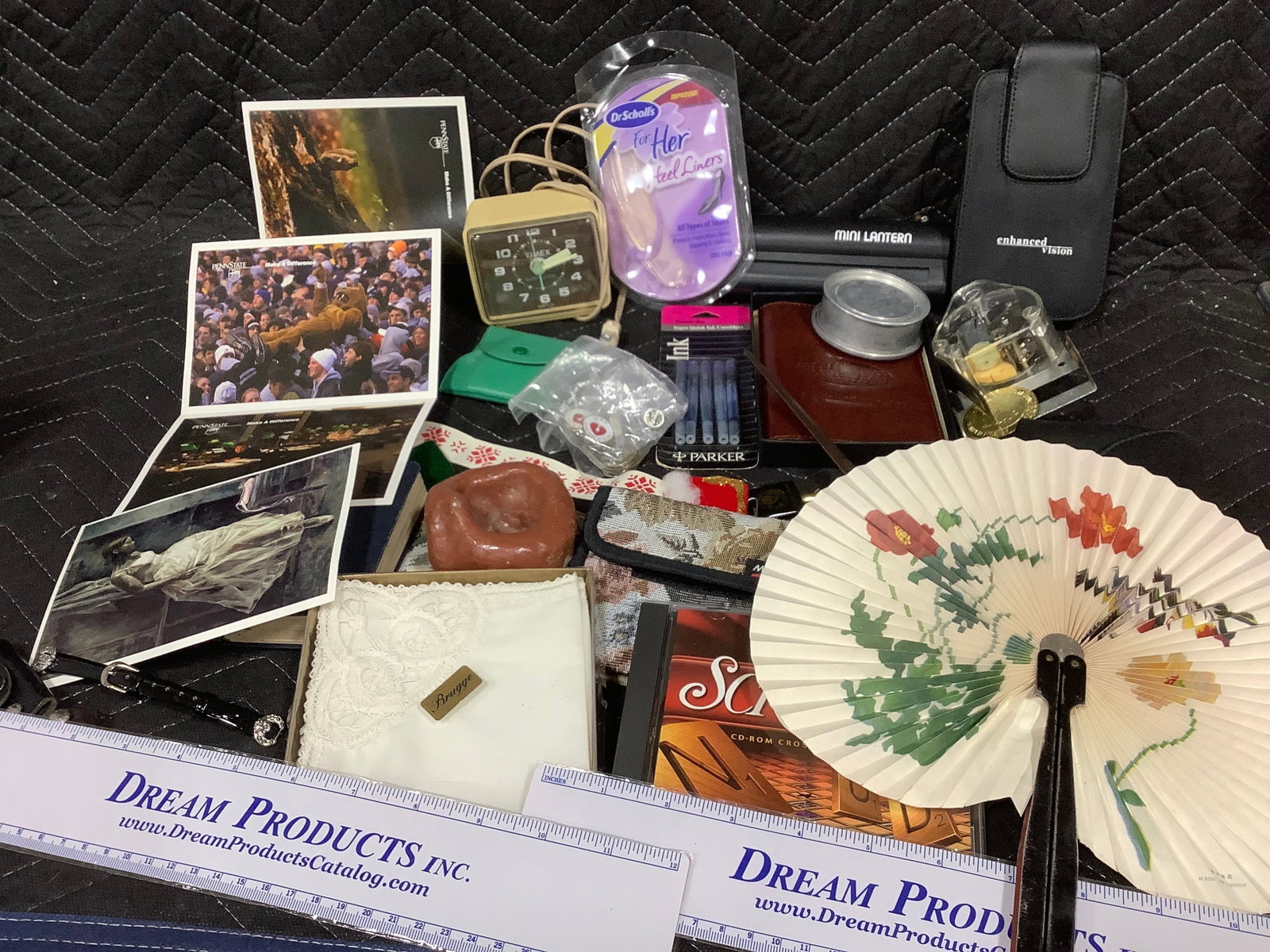 Timex Clock, Mini Lantern, Various Keychains, Hand Fans, and more (1 of 1)