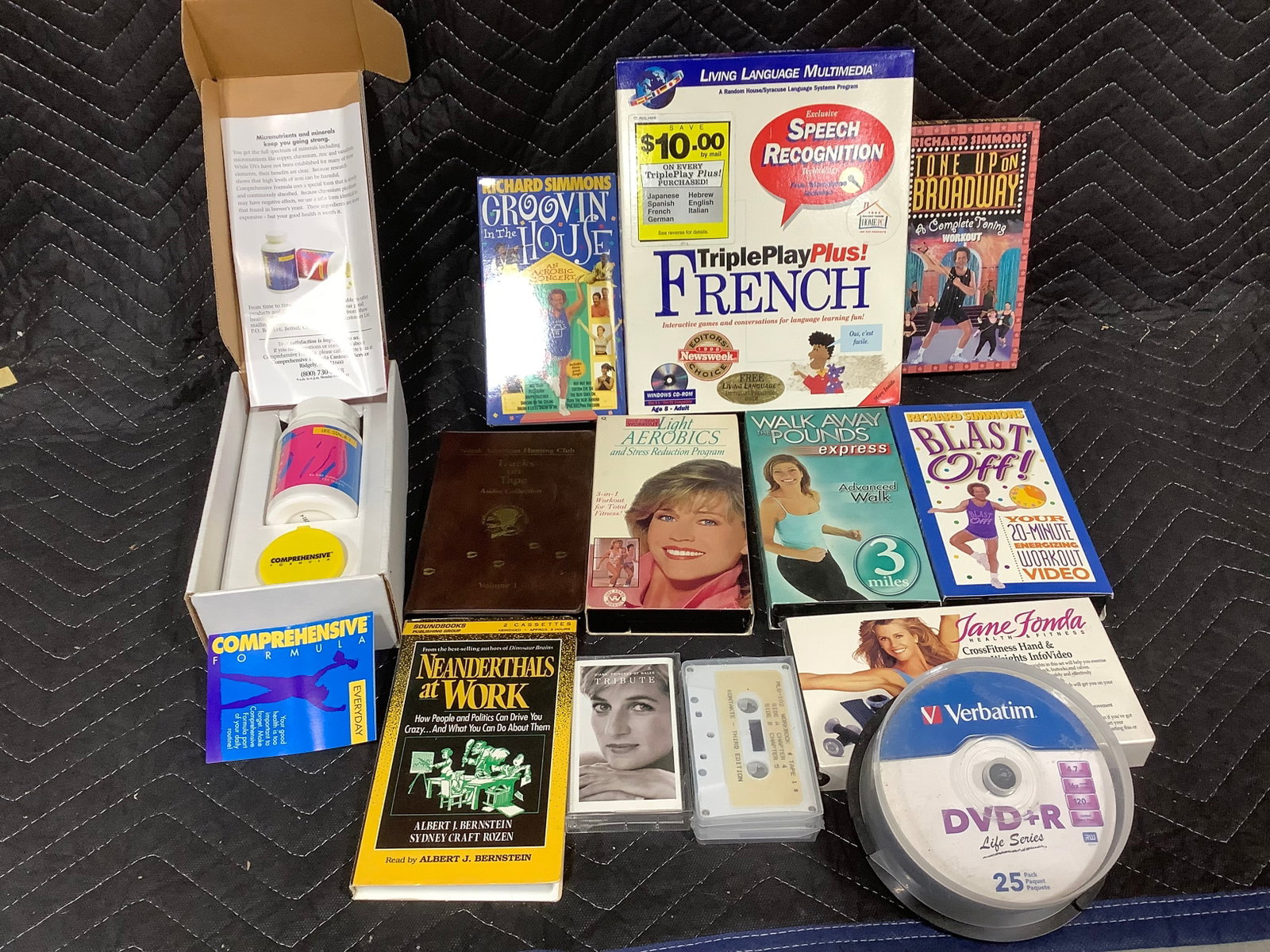 Various Workout VCR Tapes, and more (1 of 1)