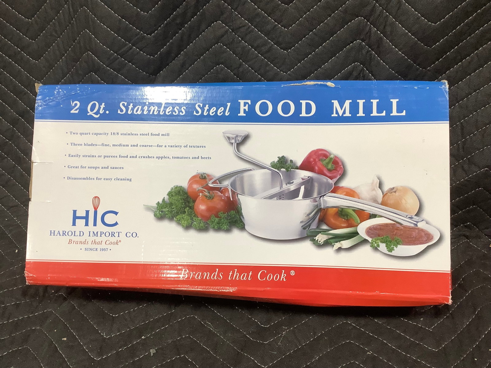 2 Qt Stainless Steel Food Mill (1 of 1)