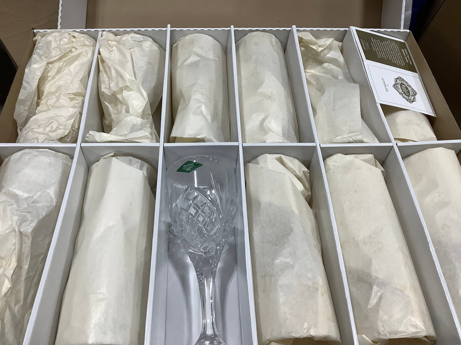 Shannon Crystal Dublin 12 pc Wine Set (1 of 1)