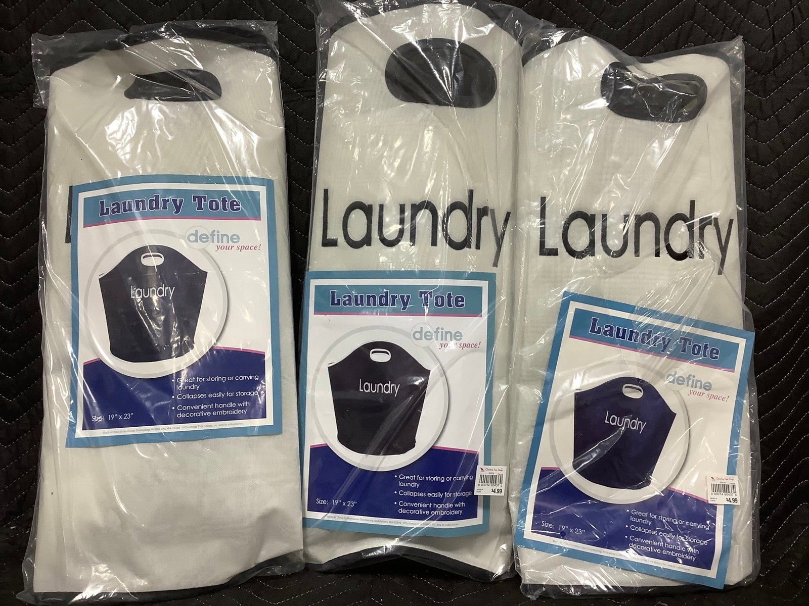 Laundry Tote Bags (19inx23in): Laundry Tote Bags (19inx23in)
