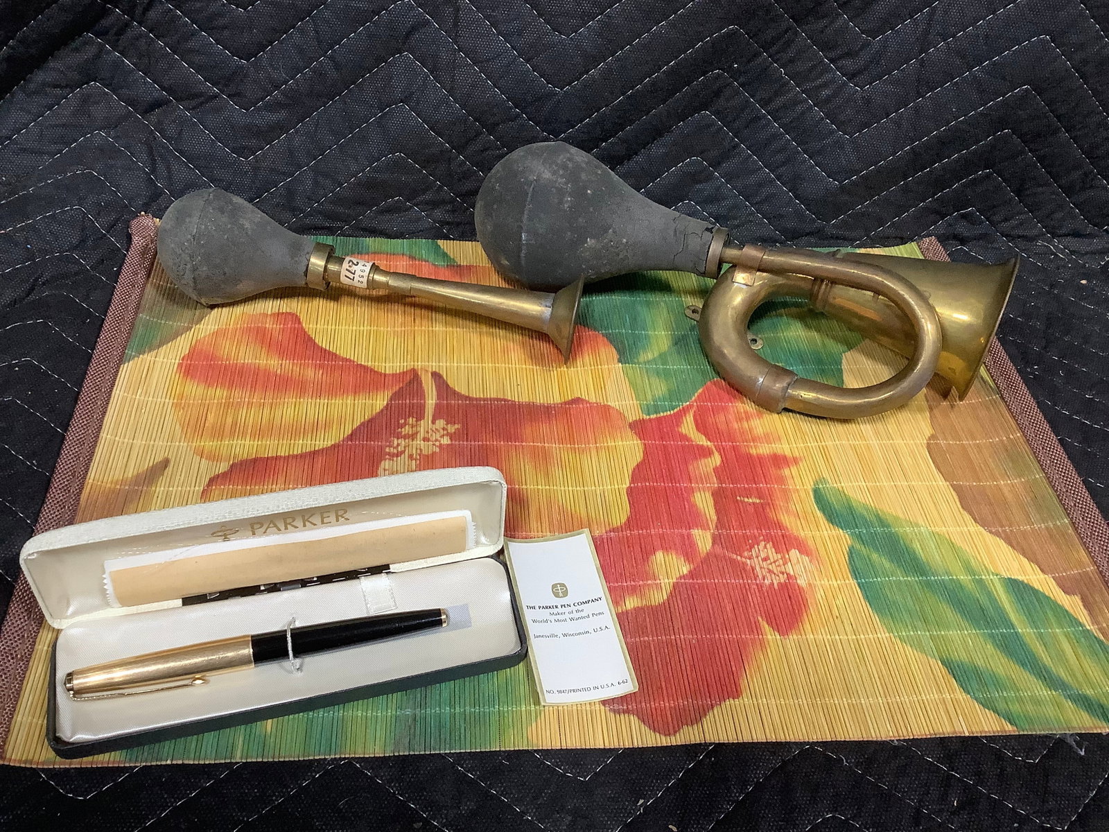 Parker Pen, Brass Bulb Horns, and more (1 of 1)