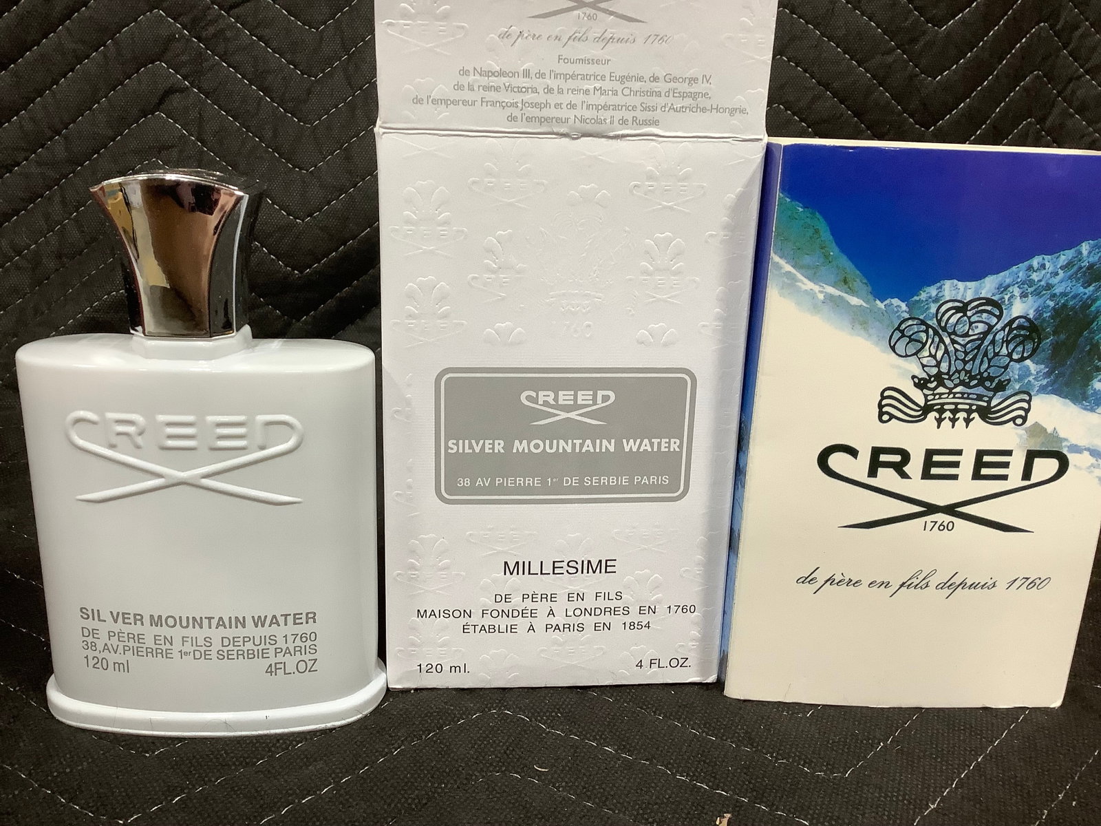 Creed Silver Mountain Water Cologne Spray (4 Fl Oz): Creed Silver Mountain Water Cologne Spray (4 Fl Oz)