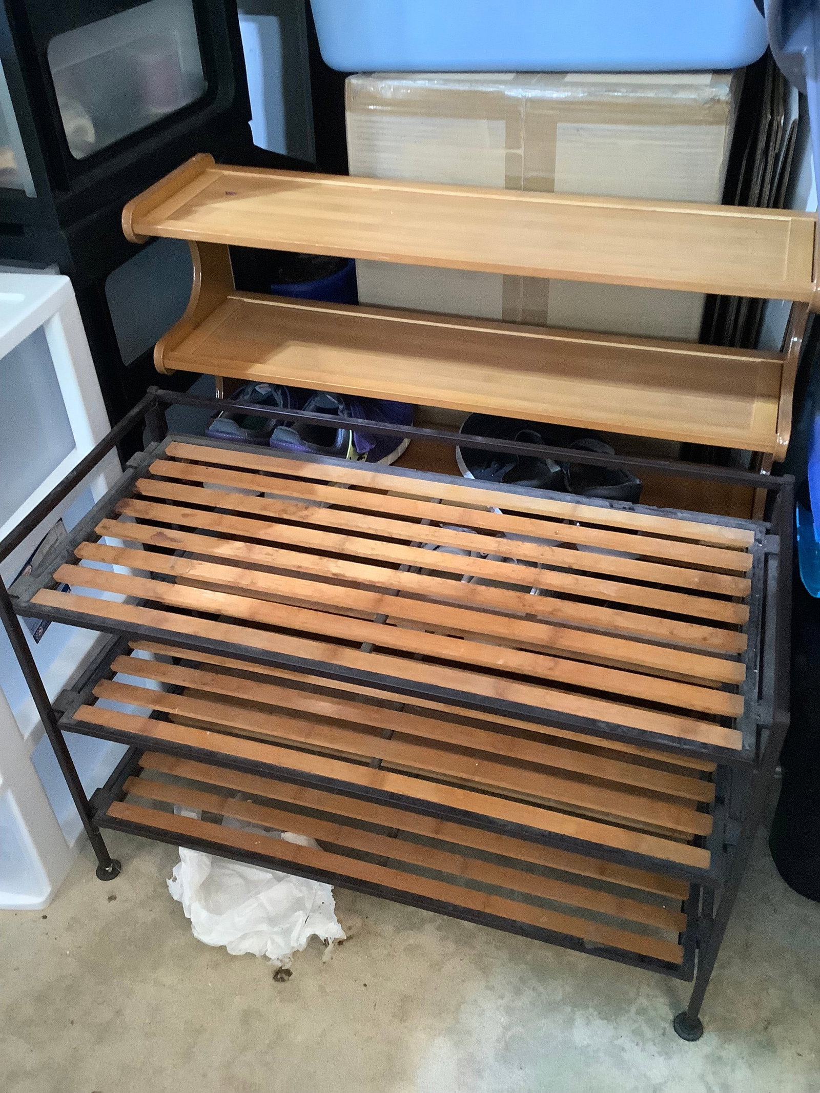 Shoe rack organizers: PICK UP @ 806 SOUTHEND COURT MANCHESTER, NJ ON OCT. 4TH FROM 9AM TO 11AM ONLY**** ANY ORDER NOT PICKED UP ON THE 4TH WILL BE CHARGED $25 PER LOT TO BE MOVED TO OUR KEYPORT LOCATION.