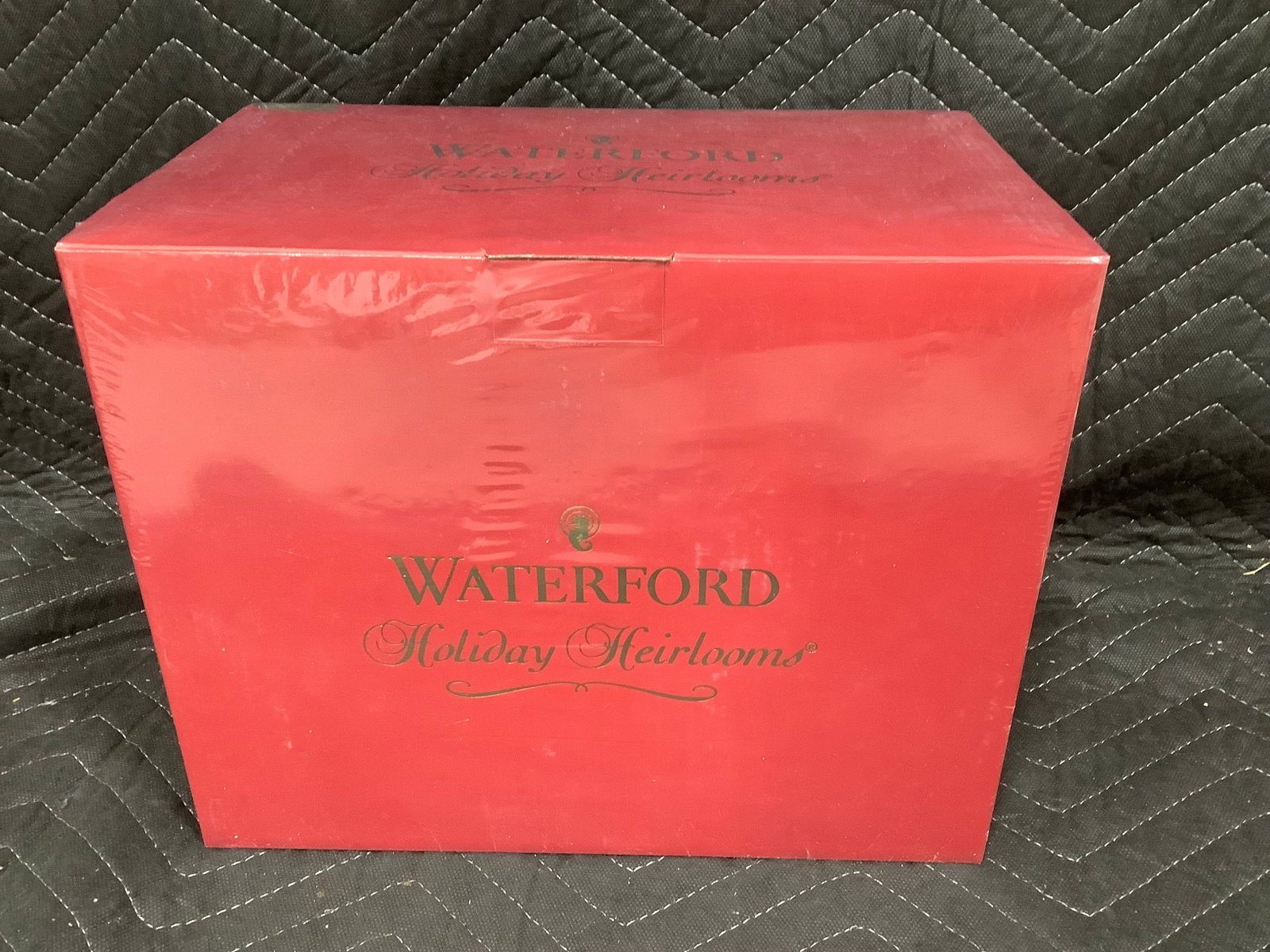 Waterford Holiday Heirloom Plaid Santa Plate & Mug Set *sealed* (1 of 1)