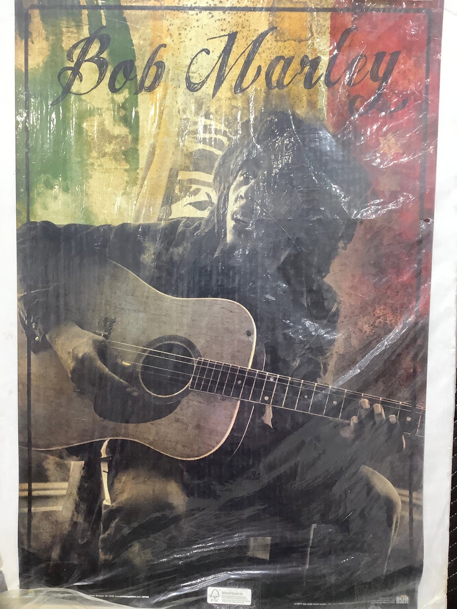 Bob Marley Poster (24inx35in) (1 of 1)