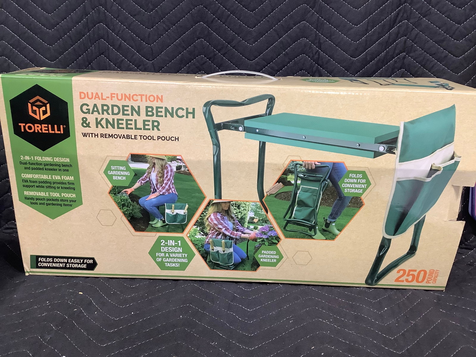 Dual Function Garden Bench & Kneeler *new in box* (1 of 1)