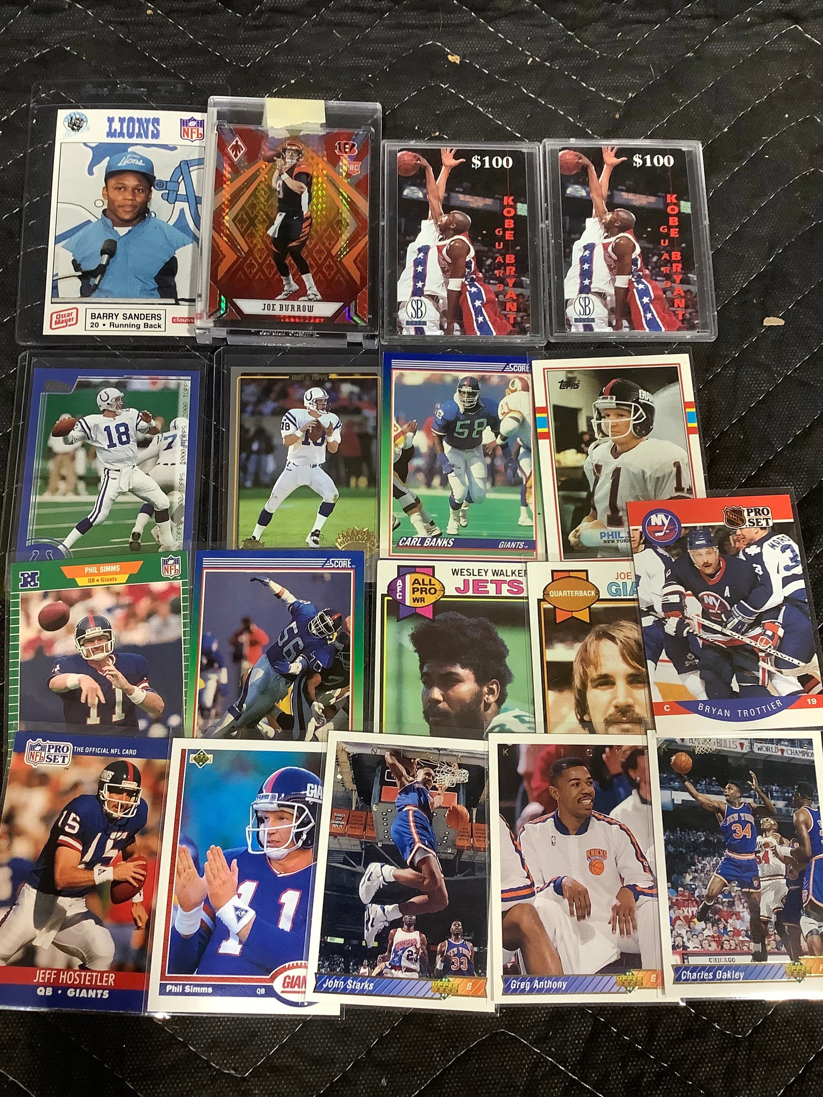 Various Sports Cards: Various Sports Cards