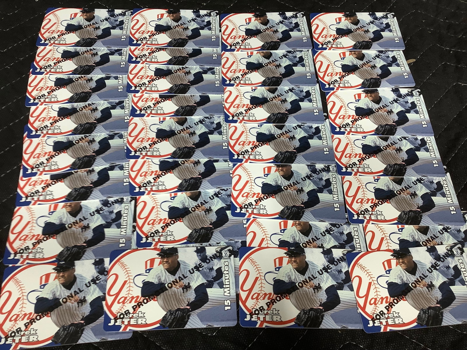 Yankees Derek Jeter Promotional Cards: Yankees Derek Jeter Promotional Cards
