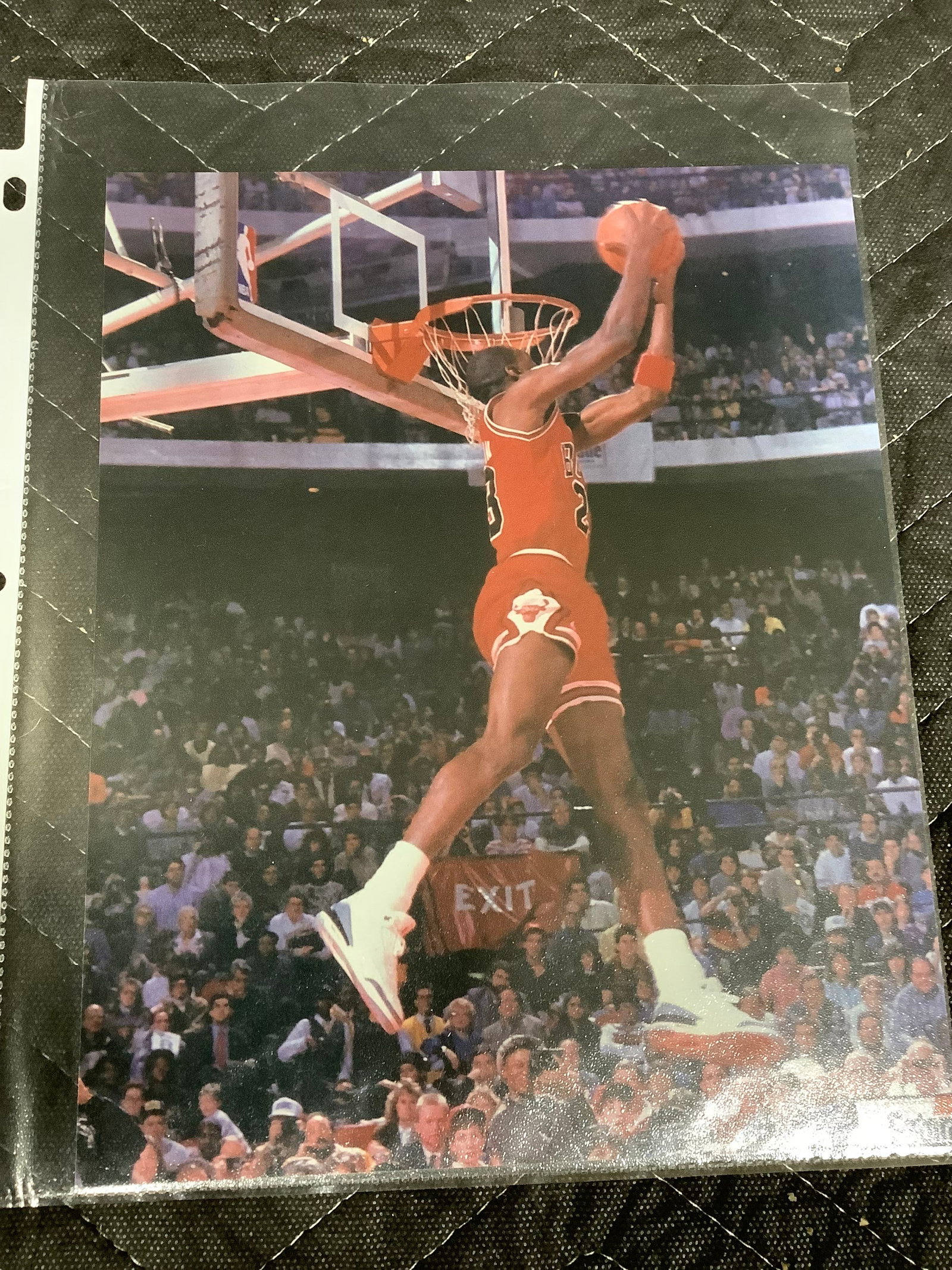 Michael Jordan Basketball Photograph (8inx10in): Michael Jordan Basketball Photograph (8inx10in)