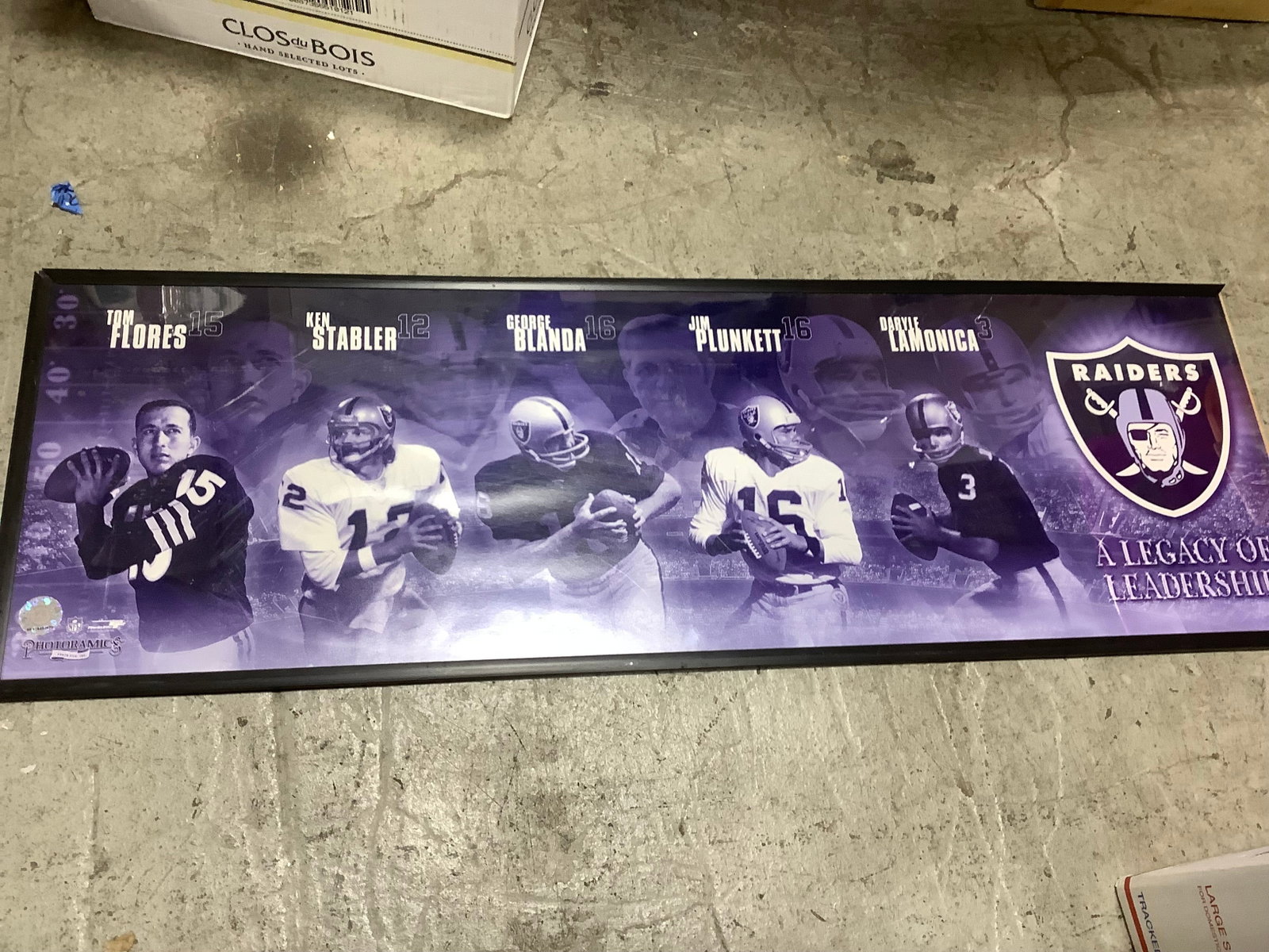 NFL Raiders Photographic Print (12inx36in): NFL Raiders Photographic Print (12inx36in)