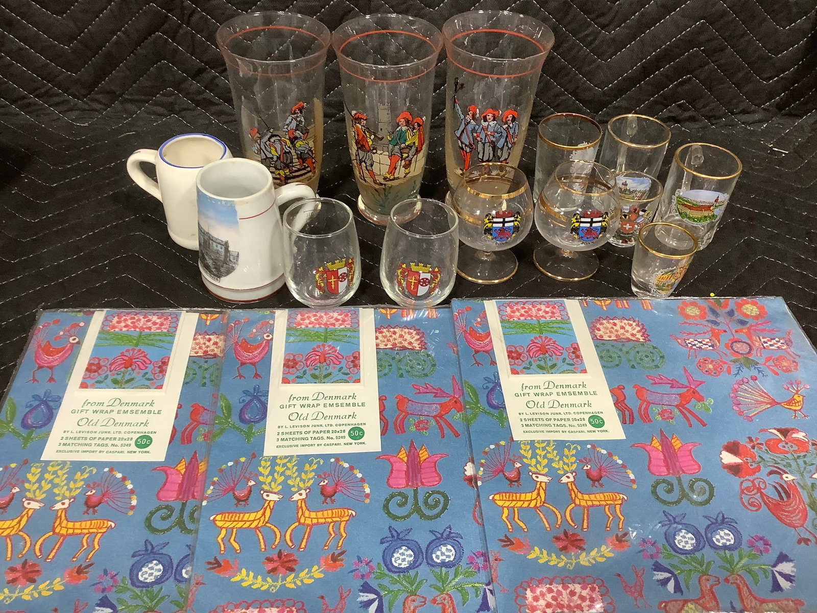 Various Decorative Glasses, and more (Tallest - 6in) (1 of 1)