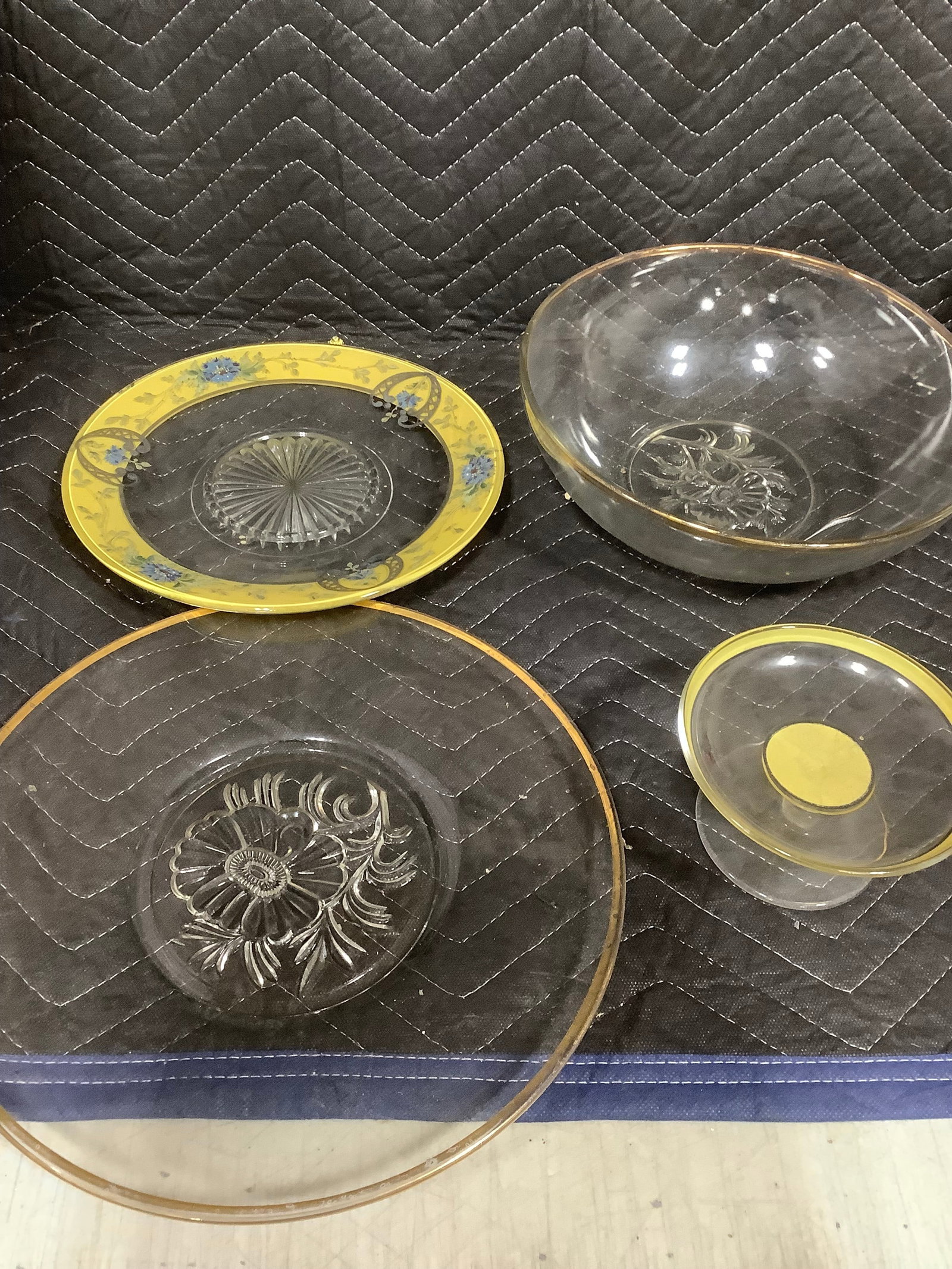 Glass Bowls, and Dishes: Glass Bowls, and Dishes
