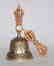 Tibetan Buddhsit 7.5" Vajra & Bell Set Copper & Bronze