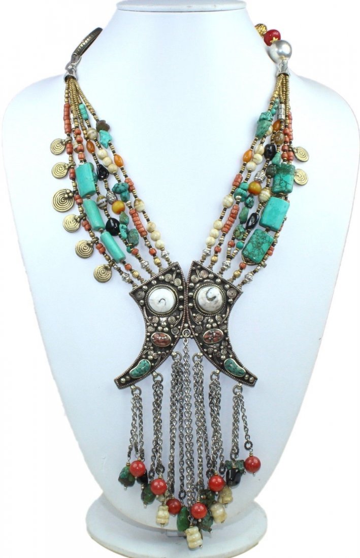 Women's Handmade Choker Necklace: PRISTINE GEMS Incredible one of a kind pieces for all occasions. Great for yourself, gifts for friends, or even to sell in your own store!! We are now offering wholesale prices!!