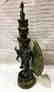 Lokeshvara Antique old 15" Handmade Bronze Statue - 2