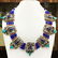 Lapis & Coral Tibetan Handmade Necklace