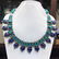 Vintage Turquoise & Amber Antique Handmade necklace