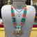 Traditional Turquoise & Amber Antique Handmade Necklace