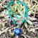 Bohemian Turquoise & Lapis vintage Necklace