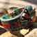 Turquoise & Amber Antique Boho Bangle - 2