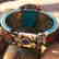 Traditional Tibetan Turquoise, Amber & Coral Bangle - 3