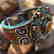 Tibetan Amber Unique Handmade Bangle - 2