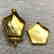 Tibetan Buddhist Fine Quality Gold Plated Ghau Gau - 3
